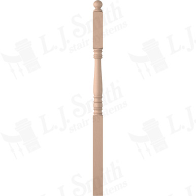 L.J. Smith 3" Second Floor Landing Newel · LJ-4603-M — stair parts selection with LeviArs Design & Remodeling