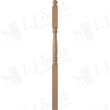 L.J. Smith 3" Second Floor Landing Newel · LJ-4603-P — stair parts selection with LeviArs Design & Remodeling
