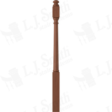 L.J. Smith 3" Short Utility Newel · LJ-4040-C — stair parts selection with LeviArs Design & Remodeling