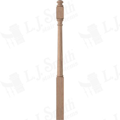 L.J. Smith 3" Short Utility Newel · LJ-4040-HK — stair parts selection with LeviArs Design & Remodeling