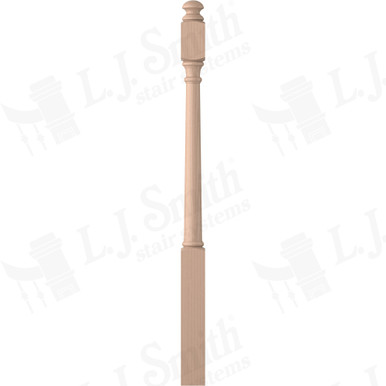 L.J. Smith 3" Short Utility Newel · LJ-4040-M — stair parts selection with LeviArs Design & Remodeling