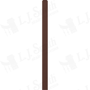 L.J. Smith 3" Short Utility Newel · LJ-4110-W — stair parts selection with LeviArs Design & Remodeling