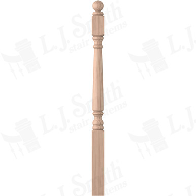 L.J. Smith 3" Short Utility Newel · LJ-4150-B — stair parts selection with LeviArs Design & Remodeling