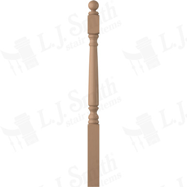 L.J. Smith 3" Short Utility Newel · LJ-4150-P — stair parts selection with LeviArs Design & Remodeling