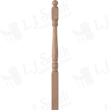 L.J. Smith 3" Short Utility Newel · LJ-4600-HK — stair parts selection with LeviArs Design & Remodeling