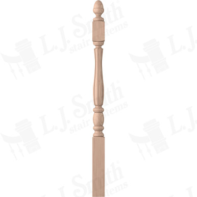 L.J. Smith 3" Short Utility Newel · LJF-3240-B — stair parts selection with LeviArs Design & Remodeling