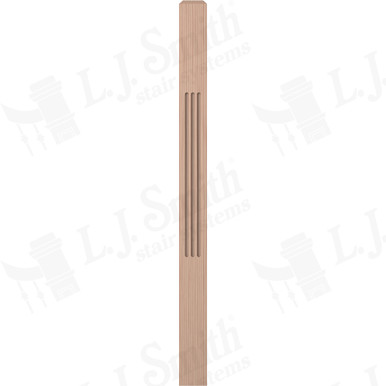 L.J. Smith 3" Short Utility Newel · LJF-4110-B — stair parts selection with LeviArs Design & Remodeling