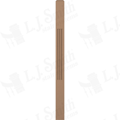 L.J. Smith 3" Short Utility Newel · LJF-4110-P — stair parts selection with LeviArs Design & Remodeling