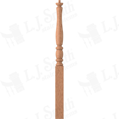 L.J. Smith 3" Short Utility Newel · LJP-3210-O — stair parts selection with LeviArs Design & Remodeling