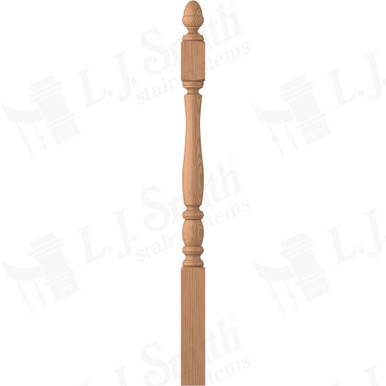 L.J. Smith 3" Short Utility Newel · LJP-3240-AL — stair parts selection with LeviArs Design & Remodeling