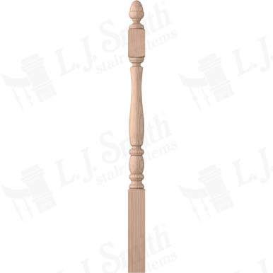 L.J. Smith 3" Short Utility Newel · LJP-3240-B — stair parts selection with LeviArs Design & Remodeling