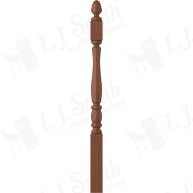 L.J. Smith 3" Short Utility Newel · LJP-3240-C — stair parts selection with LeviArs Design & Remodeling
