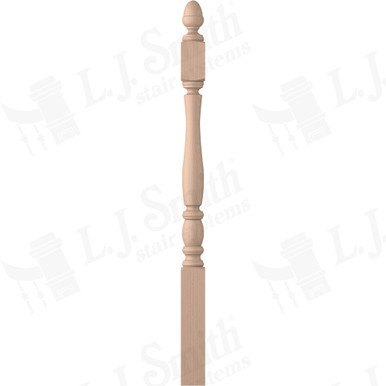 L.J. Smith 3" Short Utility Newel · LJP-3240-M — stair parts selection with LeviArs Design & Remodeling