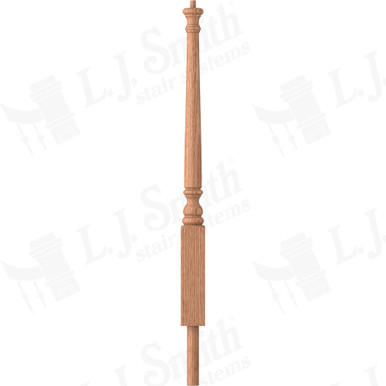 L.J. Smith 3" Starting Newel · S-4012-39.5-O — stair parts selection with LeviArs Design & Remodeling
