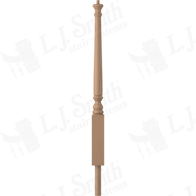 L.J. Smith 3" Starting Newel · S-4012-39.5-P — stair parts selection with LeviArs Design & Remodeling