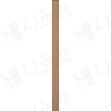 L.J. Smith 4" Intermediate Landing Newel · LJ-4003-P — stair parts selection with LeviArs Design & Remodeling