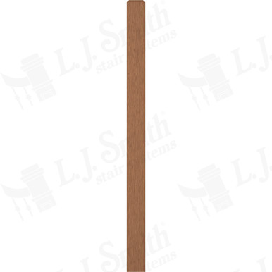 L.J. Smith 4" Intermediate Landing Newel · LJ-4003-WO — stair parts selection with LeviArs Design & Remodeling