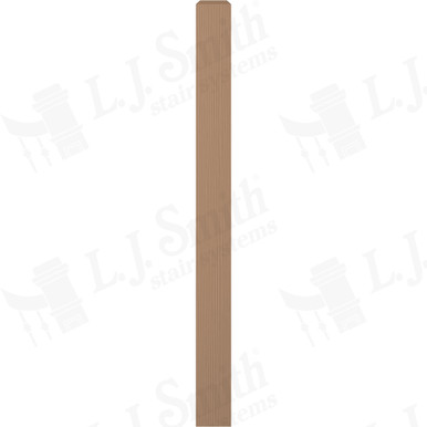 L.J. Smith 4" Short Utility Newel · LJ-4002-P — stair parts selection with LeviArs Design & Remodeling