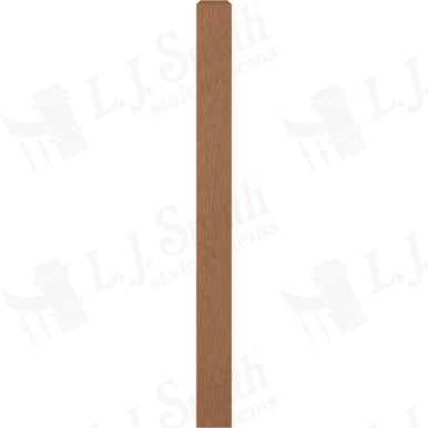 L.J. Smith 4" Short Utility Newel · LJ-4002-WO — stair parts selection with LeviArs Design & Remodeling