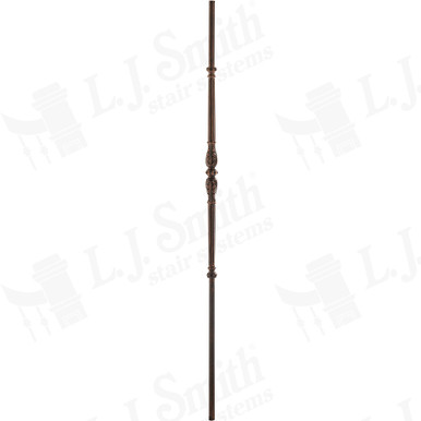 L.J. Smith 5/8" Hollow Iron Baluster · LIH-HOL65044-ORC — stair parts selection with LeviArs Design & Remodeling