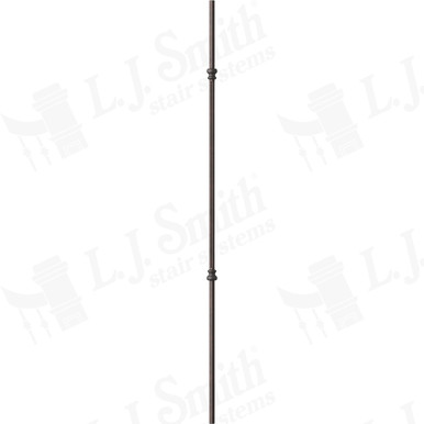 L.J. Smith 5/8" Hollow Iron Baluster · LIH-HOL65244-ORB — stair parts selection with LeviArs Design & Remodeling