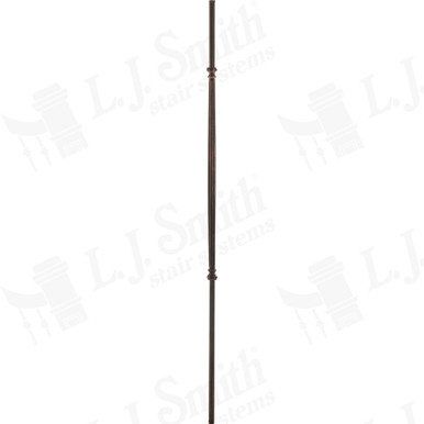 L.J. Smith 5/8" Hollow Iron Baluster · LIH-HOL65244-ORC — stair parts selection with LeviArs Design & Remodeling