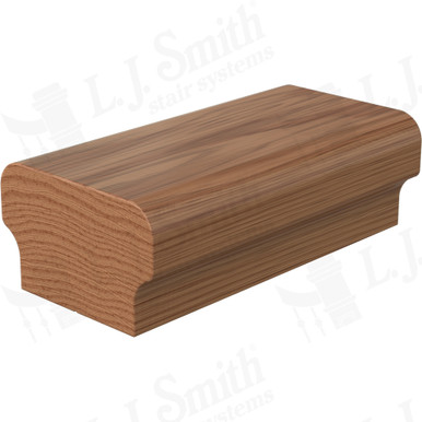 L.J. Smith Handrail · 684-12-WO — stair parts selection with LeviArs Design & Remodeling