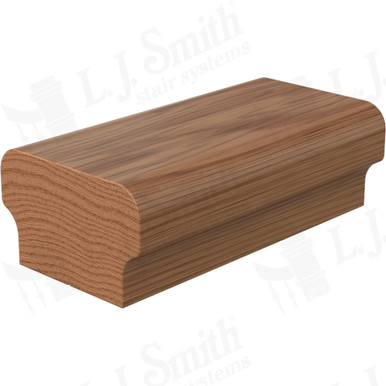 L.J. Smith Handrail · 684C-10-WO — stair parts selection with LeviArs Design & Remodeling