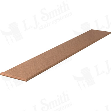 L.J. Smith Left Hand Miter Return Tread · 807011X120LH — stair parts selection with LeviArs Design & Remodeling