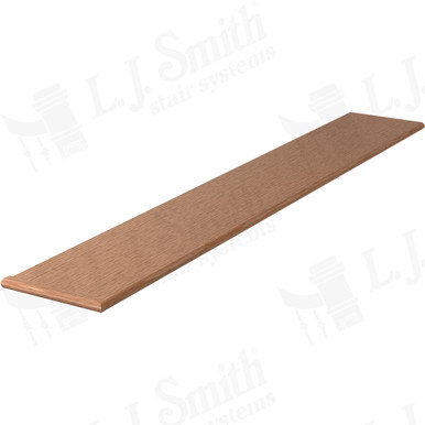 L.J. Smith Left Hand Miter Return Tread · 807011X144LH — stair parts selection with LeviArs Design & Remodeling