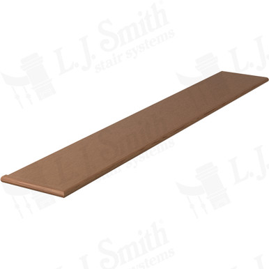L.J. Smith Left Hand Miter Return Tread · 807011X192LH-WO — stair parts selection with LeviArs Design & Remodeling