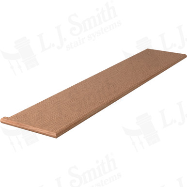 L.J. Smith Left Hand Miter Return Tread · 807011X54LH — stair parts selection with LeviArs Design & Remodeling