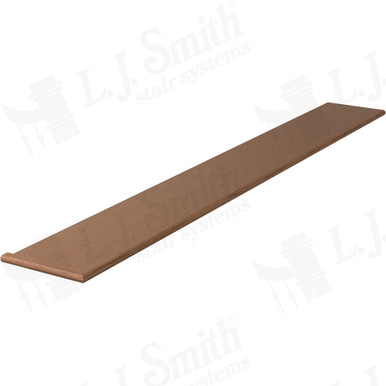 L.J. Smith Left Hand Miter Return Tread · 807011X84LH-WO — stair parts selection with LeviArs Design & Remodeling
