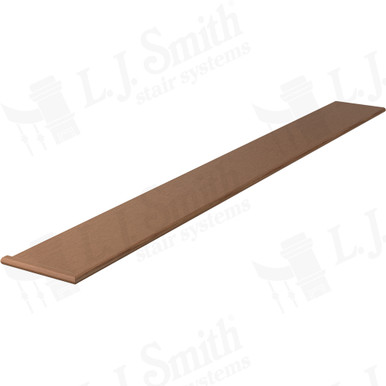 L.J. Smith Left Hand Miter Return Tread · 807011X96LH-WO — stair parts selection with LeviArs Design & Remodeling