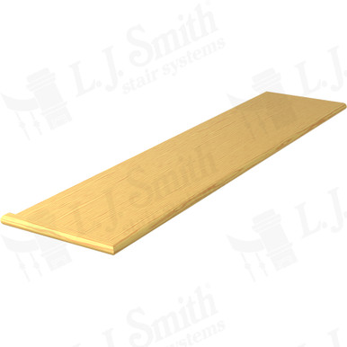 L.J. Smith Left Hand Miter Return Tread · 807013X54LH-YP — stair parts selection with LeviArs Design & Remodeling