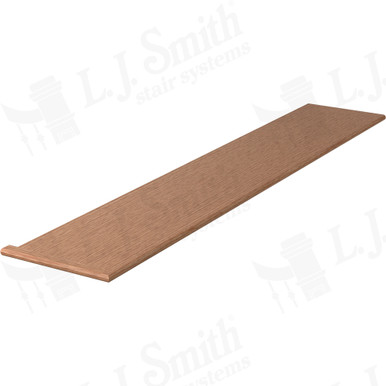 L.J. Smith Left Hand Miter Return Tread · 807311X60LH — stair parts selection with LeviArs Design & Remodeling