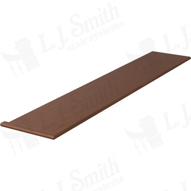 L.J. Smith Left Hand Miter Return Tread · 807311X60LH-C — stair parts selection with LeviArs Design & Remodeling