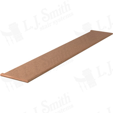 L.J. Smith Miter Return Both Ends Tread · 807011X72MR2 — stair parts selection with LeviArs Design & Remodeling