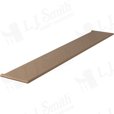 L.J. Smith Miter Return Both Ends Tread · 807011X72MR2-P — stair parts selection with LeviArs Design & Remodeling