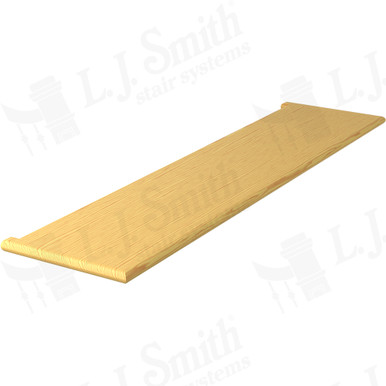 L.J. Smith Miter Return Both Ends Tread · 8070ID-4651-YP — stair parts selection with LeviArs Design & Remodeling