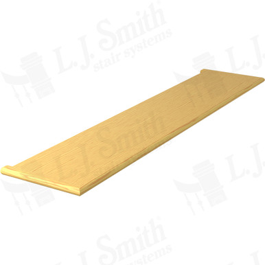 L.J. Smith Miter Return Both Ends Tread · 8070ID-5257-YP — stair parts selection with LeviArs Design & Remodeling