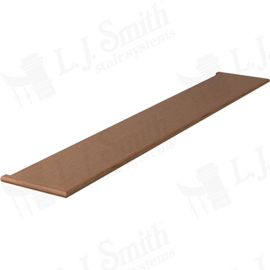 L.J. Smith Miter Return Both Ends Tread · 8070ID-7081-WO — stair parts selection with LeviArs Design & Remodeling
