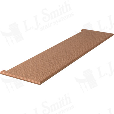 L.J. Smith Miter Return Both Ends Tread · 807310X42MR2 — stair parts selection with LeviArs Design & Remodeling
