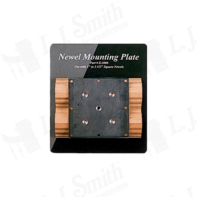 L.J. Smith Newel Post Mounting Kit · LJ-3006-B — stair parts selection with LeviArs Design & Remodeling