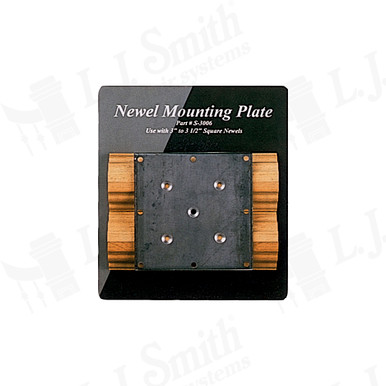 L.J. Smith Newel Post Mounting Kit · LJ-3006-H — stair parts selection with LeviArs Design & Remodeling