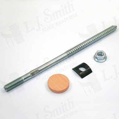 L.J. Smith Newel Post Mounting Kit · LJ-3008-10-C — stair parts selection with LeviArs Design & Remodeling