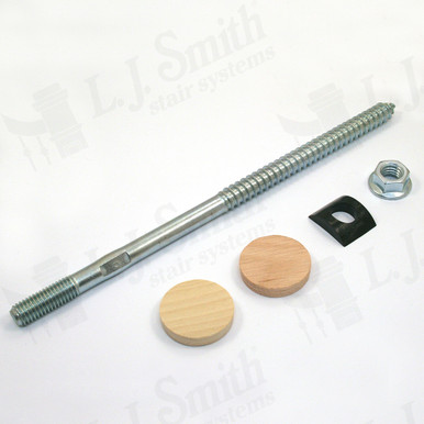 L.J. Smith Newel Post Mounting Kit · LJ-3008-10-O/P — stair parts selection with LeviArs Design & Remodeling