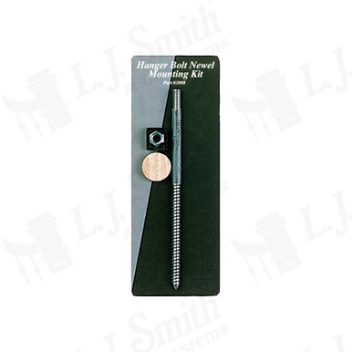 L.J. Smith Newel Post Mounting Kit · LJ-3008-O — stair parts selection with LeviArs Design & Remodeling