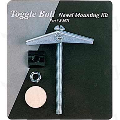 L.J. Smith Newel Post Mounting Kit · LJ-3071-C — stair parts selection with LeviArs Design & Remodeling