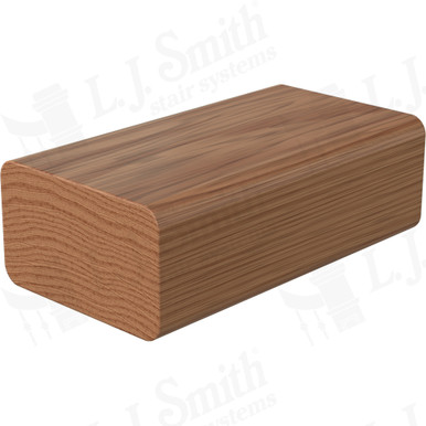L.J. Smith Non-plowed Handrail · LJ-6002-12-WO — stair parts selection with LeviArs Design & Remodeling